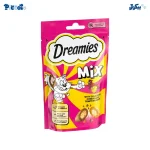 تشویقی دریمیز گوشت و پنیر | Dreamies Mix Meat and Cheese 60g
