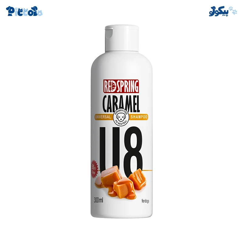 شامپو سگ رد اسپرینگ عصاره کارامل | Redspring Caramel U8 300ml