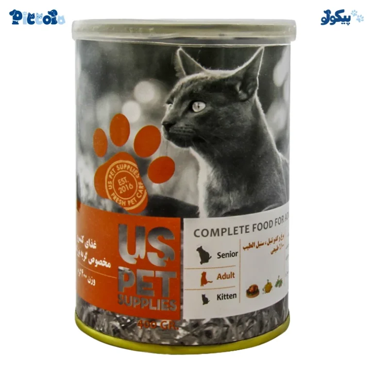 یو اس پت مرغ کدوتبل و سنبل الطیب | Us pet chicken & pumpkin & valerian