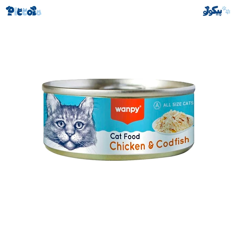 ونپی مرغ و ماهی کاد | wanpy chicken & codfish