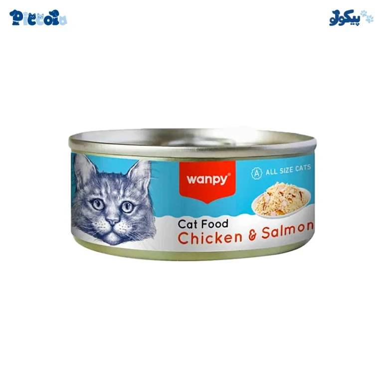 ونپی مرغ و سالمون | wanpy chicken & salmon