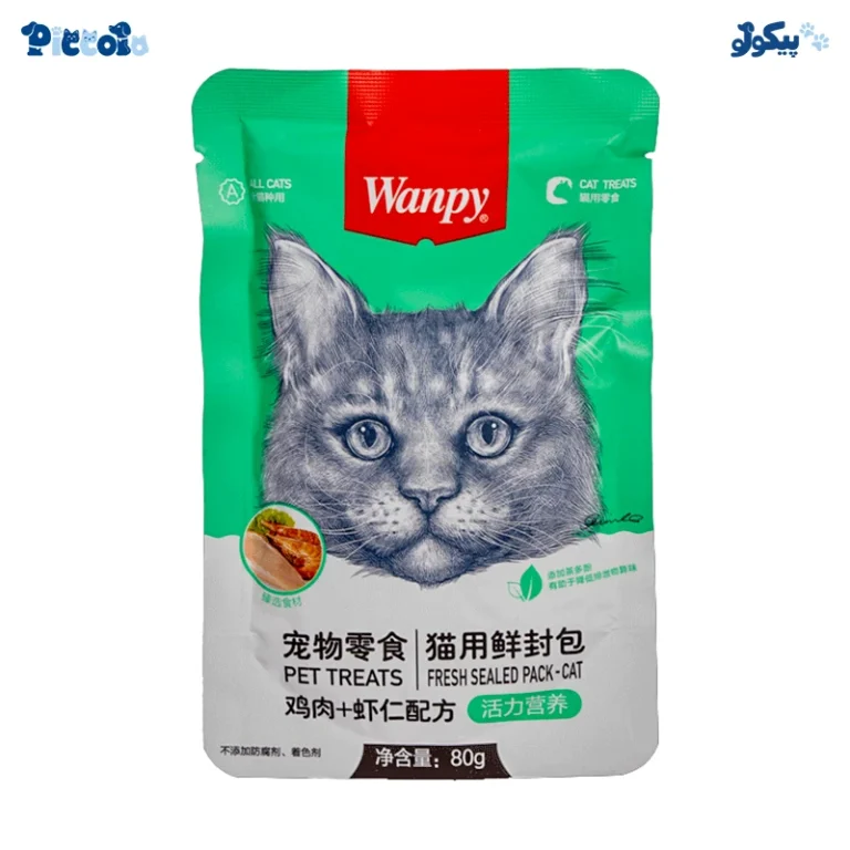 ونپی مرغ و میگو | Wanpy Chicken & Shrimp