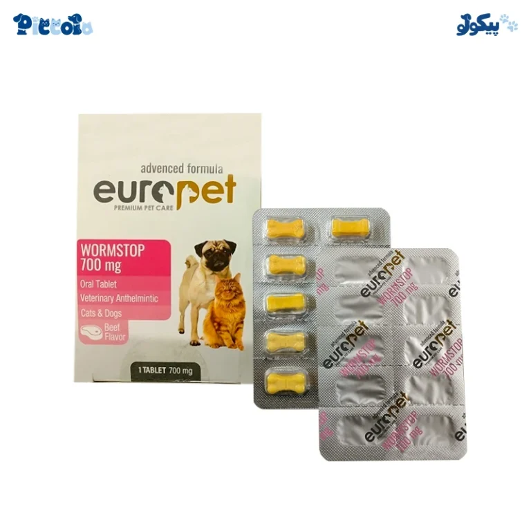 قرص ضد انگل یوروپت | EuroPet Deworming Tablet 700mg