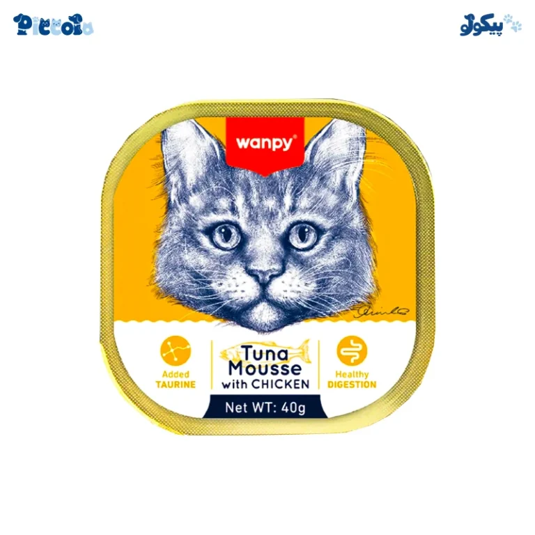 ووم ونپی طعم ماهی تن و مرغ | Wanpy Tuna & Chicken Mousse 40g