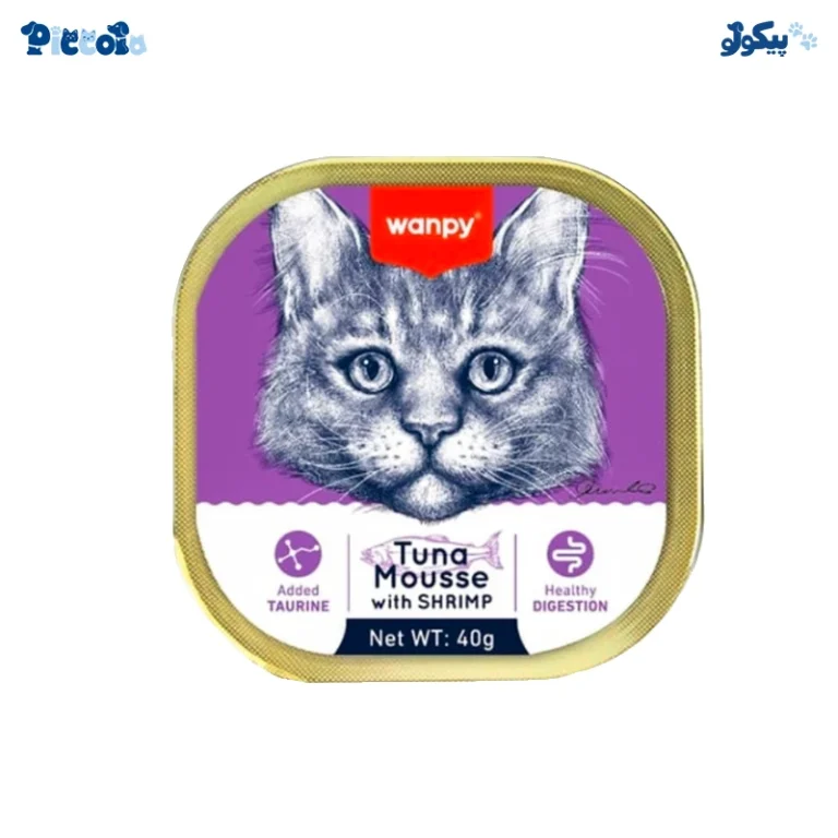 ووم ونپی طعم ماهی تن و میگو | Wanpy Tuna & Shrimp Mousse 40g