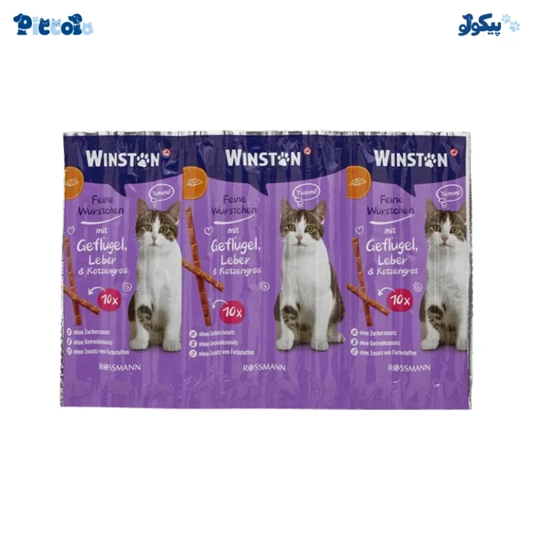 تشویقی وینستون اسنک مدادی طعم اردک و جگر | Winston Duck and Liver 50g