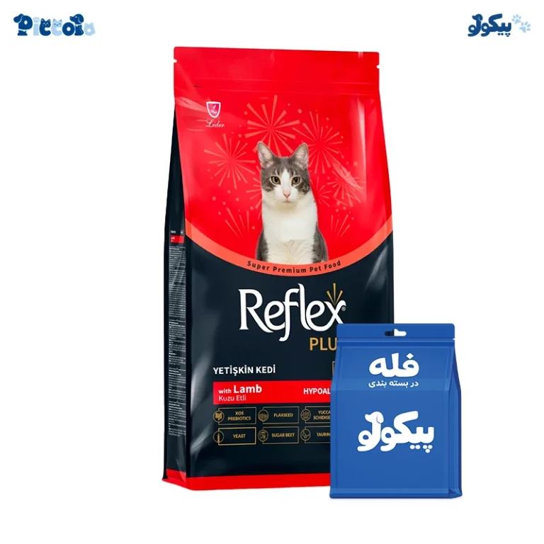 غذای گربه رفلکس پلاس طعم بره و برنج | Reflex Plus Lamb and Rice
