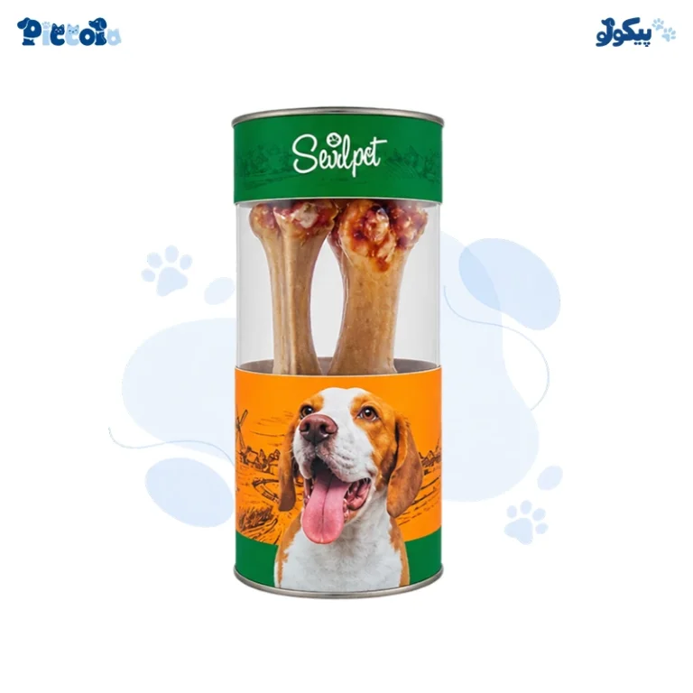 تشویقی طبیعی سگ قلم بره | SevilPet Lamb Bone