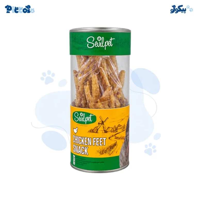 تشویقی طبیعی سگ پای مرغ | SevilPet Chicken Feet