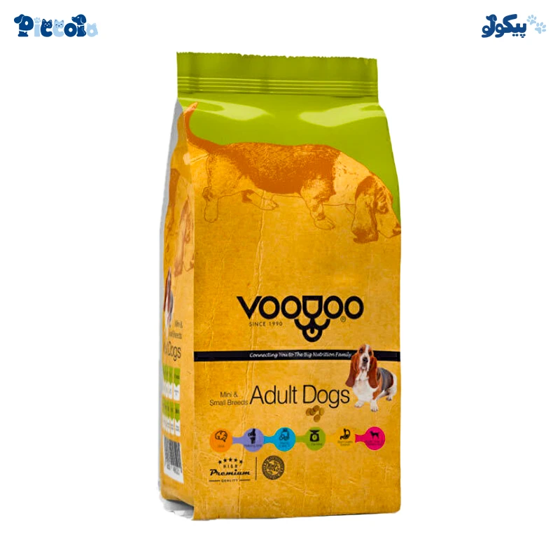 غذای خشک سگ وودو ادالت نژاد کوچک | Voodoo Adult Small Breed 3kg