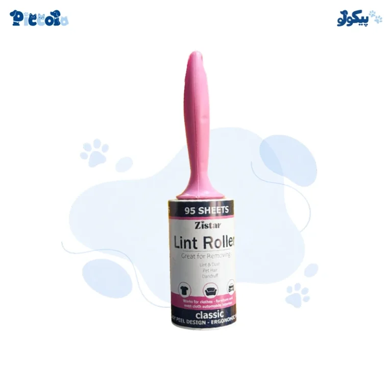 پرزگیر رولی زیستار 95 برگ با دسته | Zistar Lint Roller 95 Sheets